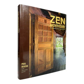 2000s Illustrated Quarto, Paul Discoe's Zen Architecture: The Building Process as Practice, Signed - 1 Book For Sale