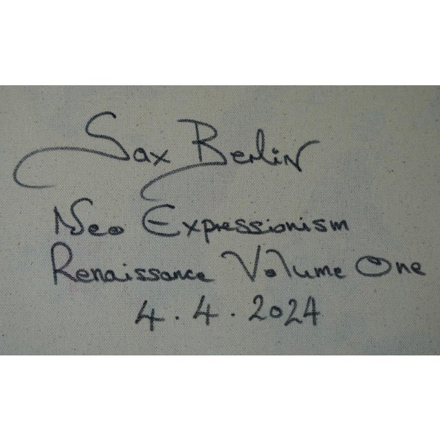 2020s Neo Expressionism Renaissance. Volume 1. By Sax Berlin For Sale - Image 5 of 6