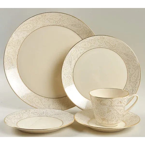 1970s Lenox China Svc for 6 - 30 Pieces - "Transitional" - 2 Sets Available For Sale - Image 10 of 11