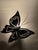 White Mid-Century Modern Handcrafted Butterfly Wall Lights in Metal, 1970s, Set of 2 For Sale - Image 8 of 10