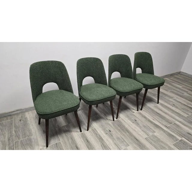 Oswald Haerdtl Dining Chairs by Oswald Haerdtl for Ton, 1950s, Set of 12 For Sale - Image 4 of 12