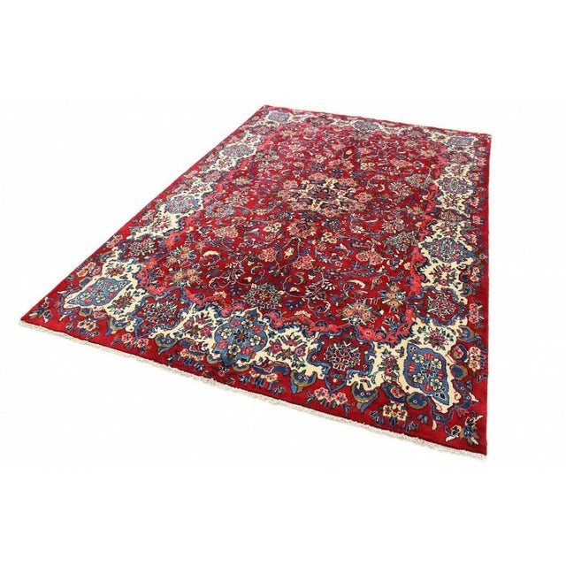 Middle Eastern Hand-Knotted Rug For Sale - Image 3 of 7