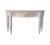 Wood Vintage Console Table in Magnolia White For Sale - Image 7 of 7