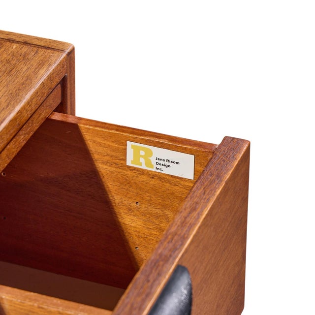 Jens Risom Mid Century Walnut Credenza For Sale - Image 13 of 13