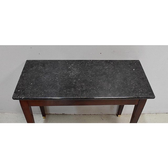 Small Early 19th Century Directoire Mahogany and Veneer Console Table For Sale - Image 4 of 18