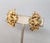 Metal Vintage 1970s Signed Napier Goldtone Coral Clip Earrings-2 Pieces For Sale - Image 7 of 7