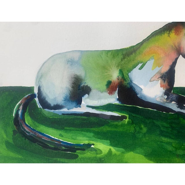 Early 21st Century Hanna Ilczyszyn, Nocefresca (Milis, Sardinia), Watercolour, 2024 For Sale - Image 5 of 6