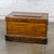 American 19th Century Antique Colonial Rustic Pine Carpenter’s Tool Chest Trunk or Coffee Table For Sale - Image 3 of 18