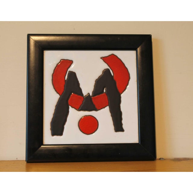 Ceramic Tile by César Manrique Cabrera, 1970s For Sale - Image 6 of 6