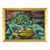 Fauvist Grapes and Bananas, Mid Century Modern Impasto Fruit Still-Life by Virginia Sevier Rogers For Sale
