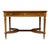Louis XVI Style Walnut & Ormolu Marquetry & Inlaid 1-Drawer Library Table C1890 For Sale - Image 6 of 18
