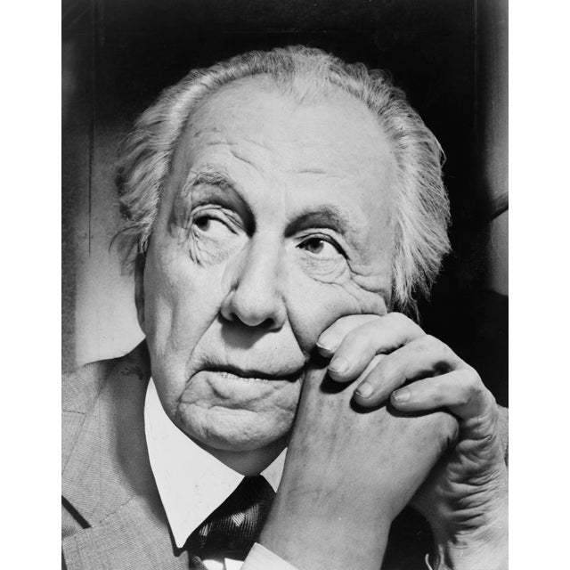 Art Nouveau 1980s Frank Lloyd Wright The Prairie Collection Exhibition Poster For Sale - Image 3 of 3