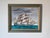 Mid-Century Modern 1970's R. Seaman American Tall Ship Ocean Landscape Oil on Board Painting, Framed For Sale - Image 3 of 12