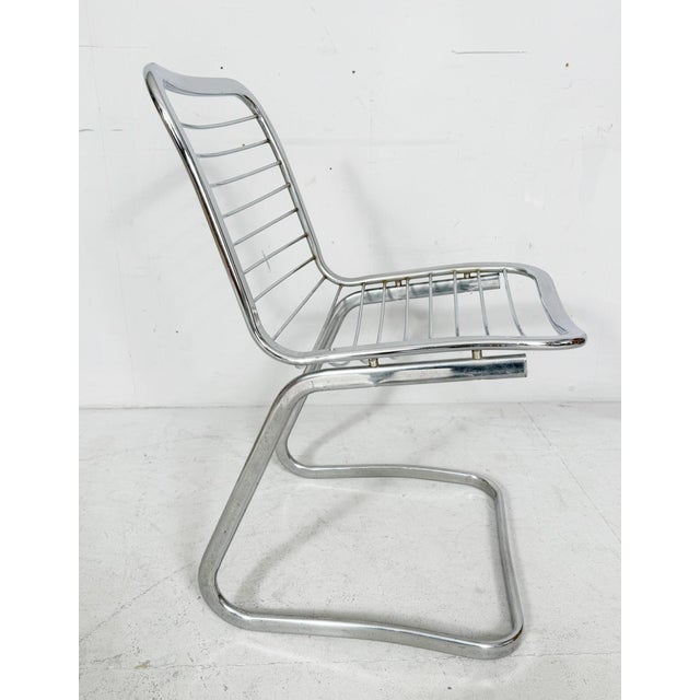 Sabrina Cantilever Chairs by Gastone Rinaldi for Rima, Italy, 1970s, Set of 4 For Sale - Image 13 of 18