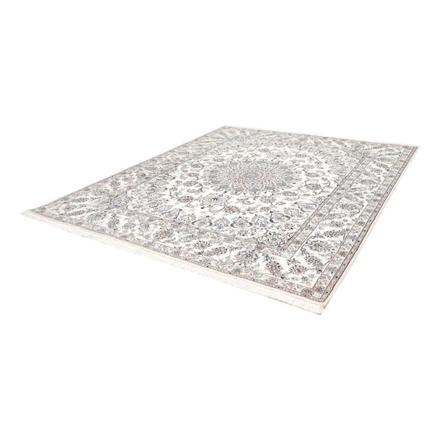 Nain Rug with Floral Pattern For Sale