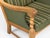 Henning Kjaernulf Style, Lounge Chairs, Oak, Fabric, Denmark, 1970s For Sale - Image 10 of 12