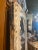 Oversized Antique Frame Mirror in Distressed White Finish For Sale - Image 4 of 6