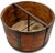 Rare & Unusual Large Antique American Steam Bent Ash Wood & Wrought Iron Gristmill Dry Measure - Dated 1860 For Sale - Image 9 of 18