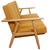Hans Wegner 3-seater sofa model GE240/3, also known as the Cigar sofa. The sofa is with a frame of oak, and cushions...