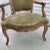Light Green 18th C French Carved Walnut Louis XV Open Armchair For Sale - Image 8 of 12