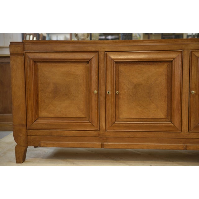 Vintage Art Deco Oak Sideboard, 1940s For Sale - Image 11 of 14