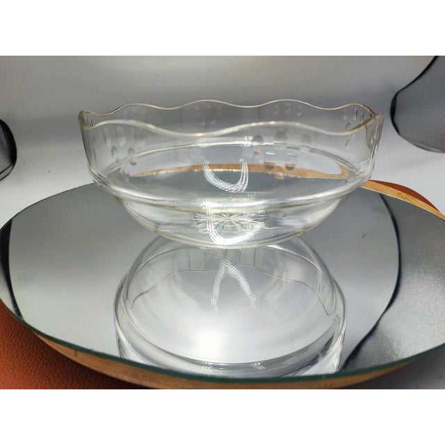 Glass Art Deco Glass Plate, 1920s For Sale - Image 7 of 7