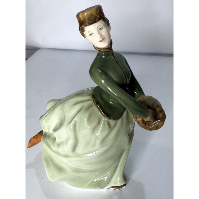 English Mid 20th Century Royal Doulton Figurine "Grace" For Sale - Image 3 of 6