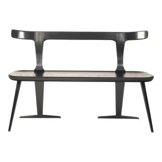 Modern Black Eola Bench For Sale
