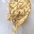 1980s Gold Murano Glass Leaf Sconces, Mid Century Modern For Sale - Image 10 of 13