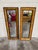 Wood Boho Coastal Vintage Bamboo Mirrors - A Pair For Sale - Image 7 of 9