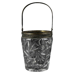 Vintage Glass Cooler, 1970s