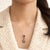 Metal Natural Tahitian Pearl and Ruby 14ct Yellow Gold Pendant - Fei Liu For Sale - Image 7 of 8