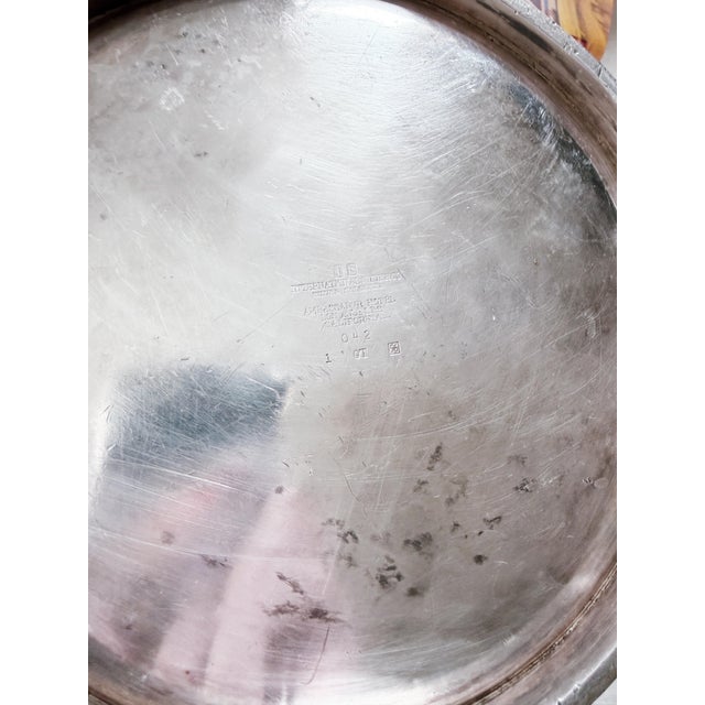 1956 Silver Plated Champagne Bucket From the Ambassador Hotel in Los Angeles For Sale In New York - Image 6 of 10