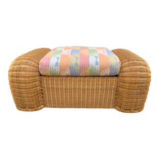 Preview Wicker Ottoman or Bench For Sale
