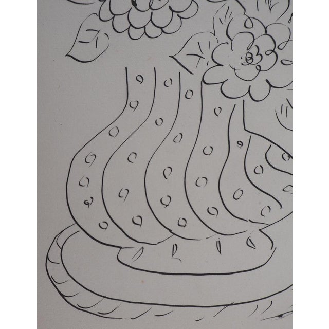 Henri Matisse, Bouquet de fleurs, Lithograph For Sale - Image 5 of 6