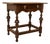 18th Century English Oak Side Table For Sale