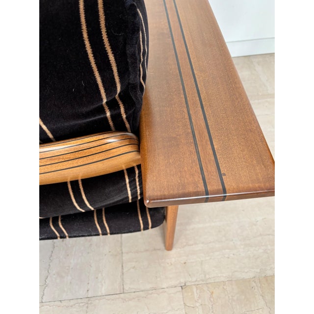 Wood Italian Two Seat Sofa by Afra & Tobia Scarpa for Maxalto, 1970s For Sale - Image 7 of 18