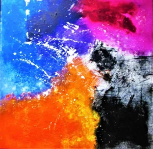 Sergio Boaretto, Untitled 1333, Acrylic Painting, 2020