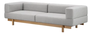 Grey Alchemist Three-Seater Sofa by etc.etc. for Emko