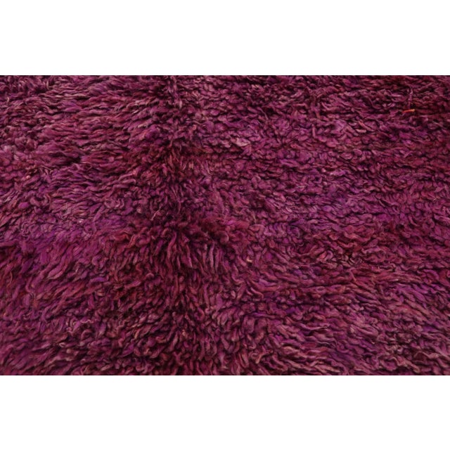 Berber Tribes of Morocco Vintage Berber Moroccan Rug - 06'06 X 11'07 For Sale - Image 4 of 10