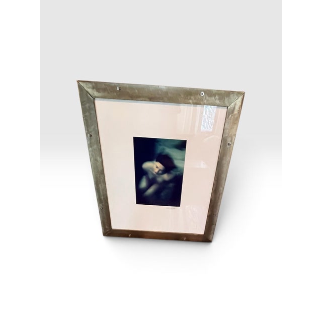 Atmospheric signed fine-art photograph by Seattle photographer Shelly Corbett, presented in a substantial custom-...