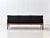 Black Mid-Century Sofa in Rosewood and Black Cowhide Leather by Hans Olsen for Vatne Møbler For Sale - Image 8 of 18