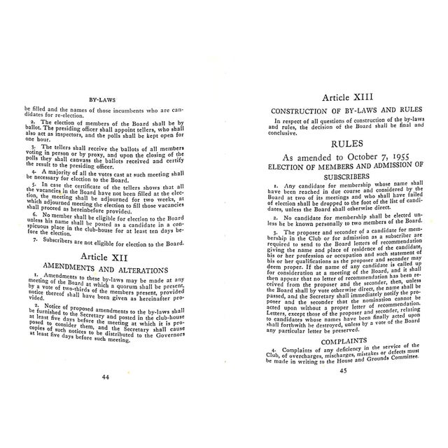 Piping Rock Club Locust Valley Long Island 1966 Annual For Sale - Image 9 of 9