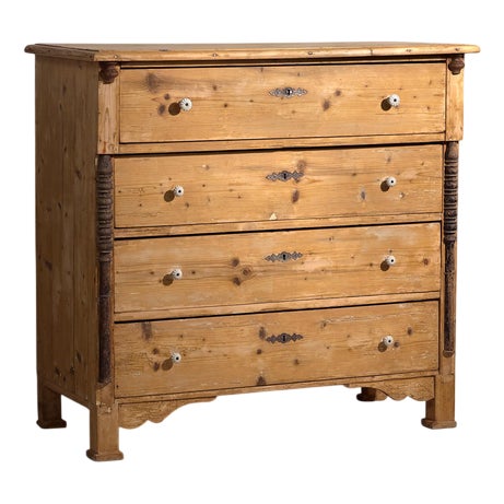 Large Vintage Provencal Style Chest of Drawers, 1920 For Sale