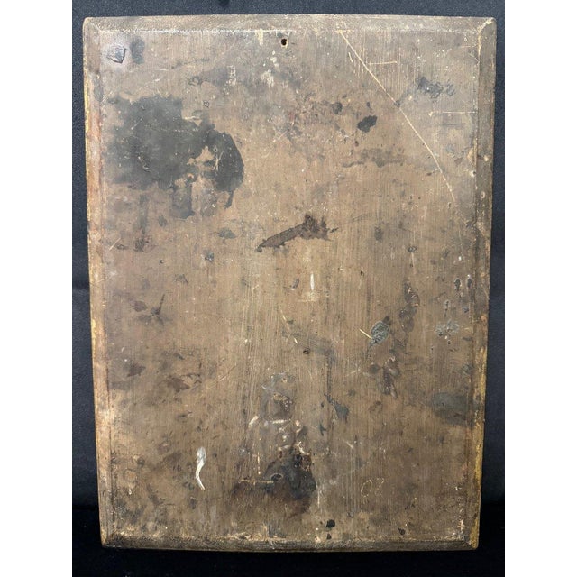 Blue Hebe and Jupiter, 19th Century, Oil on Board For Sale - Image 8 of 9