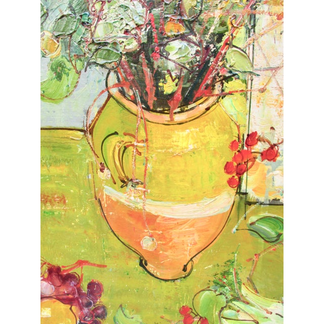 Andre Vignoles French 50s Modernist Painting For Sale - Image 10 of 12