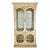 1980s Vintage Louis XV Regency Mediterranean Style Habersham Lighted Display Cabinet Hutch For Sale