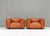 Set of Lounge Armchairs Model Marius & Marius by Mario Marenco attributed to Arflex, Italy, 1970s For Sale - Image 6 of 18