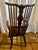 Elegant Windsor double arm chair with center medallion carving. All spindles are tight and very sturdy The left side of...