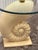 Mid 20th Century Vintage Coastal Oversized Sculpted Nautilus Shell Accent Table For Sale - Image 5 of 9
